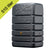 Slim wandtank 510 liter Stone grafiet