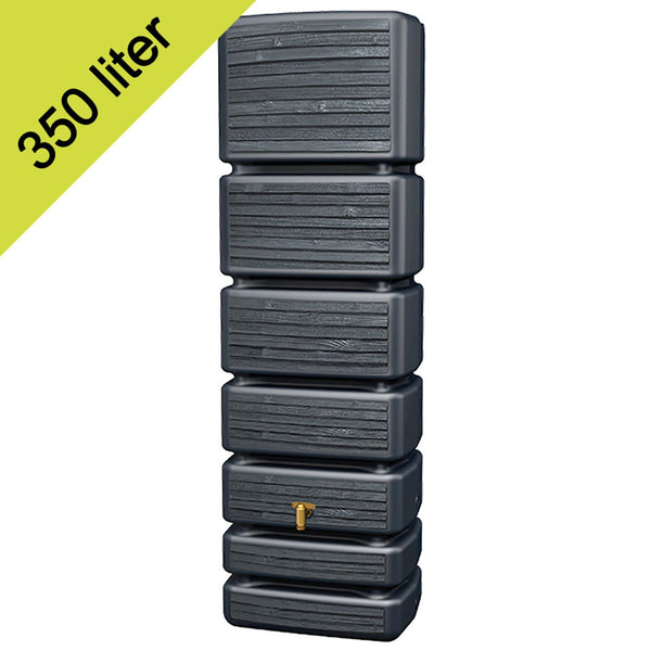 Slim wandtank 350 liter Wood antraciet