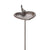 Vogelbad hart op stok d.bruin