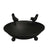Birdbath Birds black 