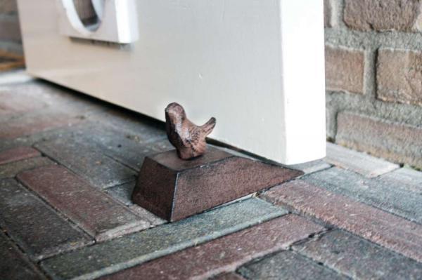 Bird door wedge