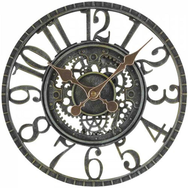 Newby Mechanical klok 30cm verdigris