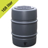 Harcostar regenton 168 liter antraciet