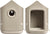 elho Cosy vogelhuisje en vogelvoeder set paddenstoel beige