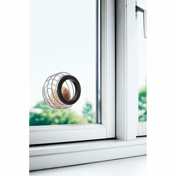 Eva Solo Hanging Suet Bird Feeder – zwart, 3 vetbollen