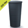 Smooth regenton 200 liter antraciet