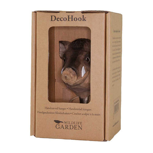 Wildlife Garden - Wild Boar Clothes Hook