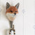 Wildlife Garden - Fox Clothes Hook