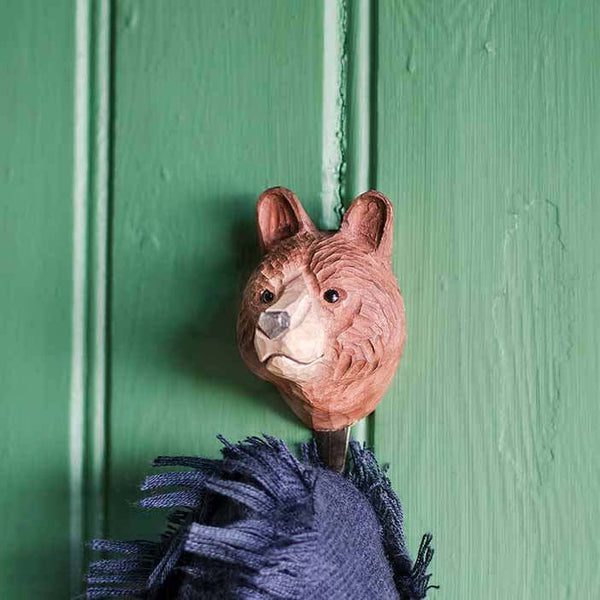 Wildlife Garden - Brown Bear Clothes Hook