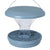 Feeding silo Davos dark blue 