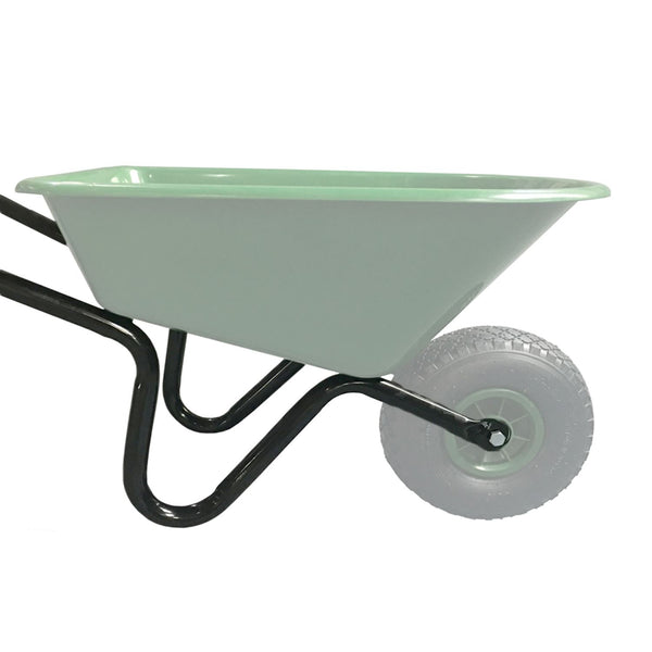 Frame voor groene kinderkruiwagen