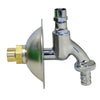 Gevelkolom RVS 1/2" binnendraad x 15 mm 3