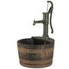 Whiskeykuip met gietijzeren handpomp