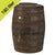 Regenton whiskeyvat 190 liter met los deksel