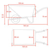 Kruiwagen Stal 160 liter 3