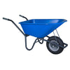 Kruiwagen Tuin Premium 100 liter blauw