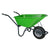 Kruiwagen Tuin Premium 100 liter grasgroen