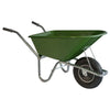Kruiwagen Tuin Premium 100 liter grasgroen met antilekband