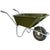 Kruiwagen Tuin Premium 100 liter olijfgroen met antilekband