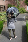 Regenschirm transparent Wald