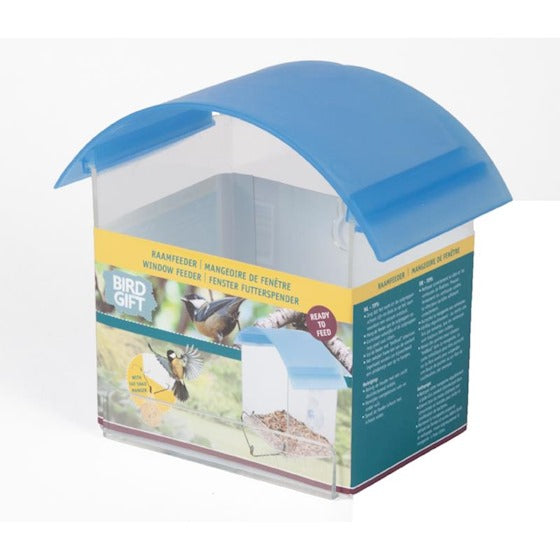 Fenster-Futterspender für Vögel