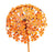 RUST - Corten steel Hydrangea large