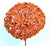 RUST - Corten steel Hydrangea medium