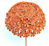 RUST - Cortenstahl Hortensie klein