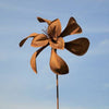 ROEST - Cortenstaal spinner bloem