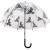 Umbrella transparent 2 sided bird