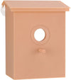 Meekijk vogelhuisje met spionagefolie – raam-nestkast met 3 zuignappen (kunststof, 20×14×10 cm, invliegopening Ø41 mm + ringen 32/25 mm)