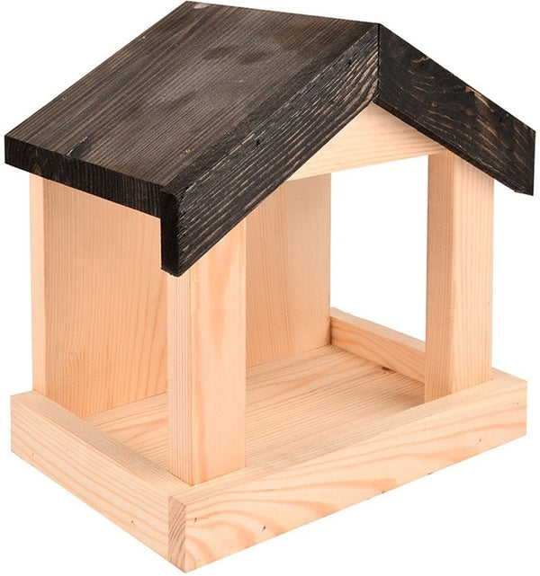 Wall feeding house