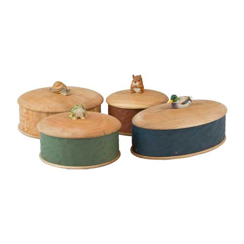 Wooden box squirrel 