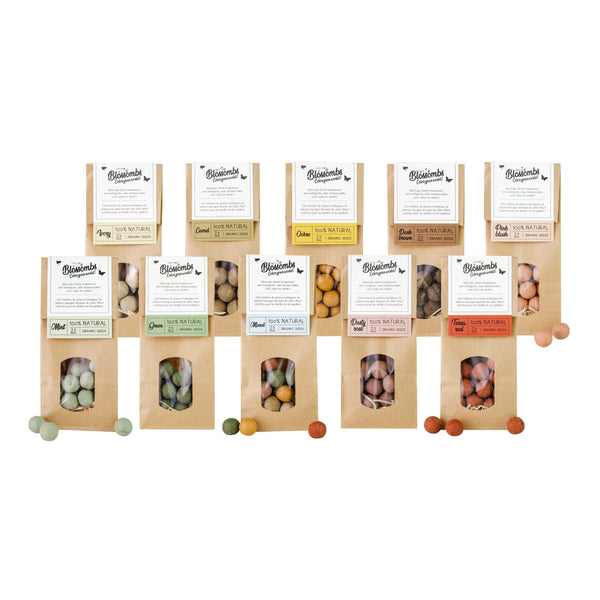 Blossombs - kraft bag Camel 