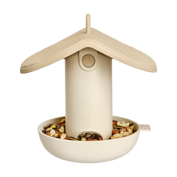 Cosy voedersilo 18cm paddenstoel beige van elho