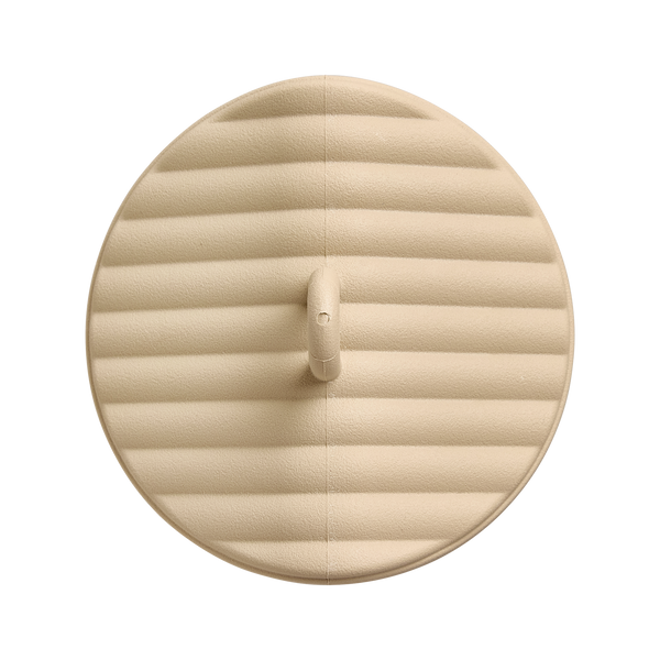 Cosy vetbolhouder beige bovenaanzicht