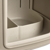 Cosy vogelvoeder paddenstoel beige – vogelvoerhuisje voor tuin & balkon | Duurzaam gerecycled kunststof & weerbestendig