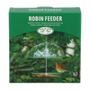 Acrylic robin bird feeder