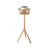Voedertafel eiken vierkant met silo
