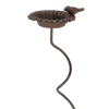 Vogelbad op Plantensteun Spiraal – 2-in-1 | Esschert Design