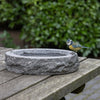 Vogelbad graniet ovaal