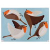 Raamstickers roodborstjes