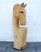 Houtsculptuur paard