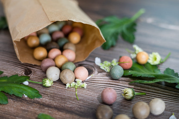 Blossombs - kraft bag Camel 