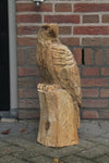 Houtsculptuur arend