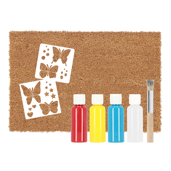 PIY set deurmat vlinders