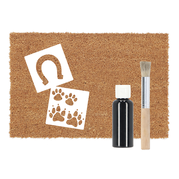 PIY set doormat animal tracks