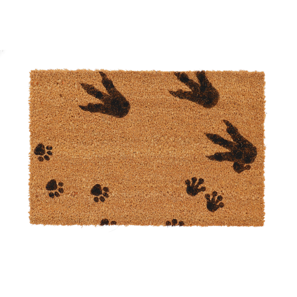 PIY set doormat animal tracks
