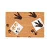 PIY set doormat animal tracks