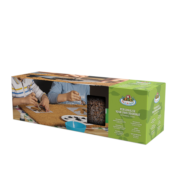 PIY set doormat animal tracks